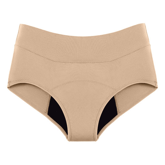 Culotte Menstruelle Flux Abondant Beige Nude - Sylvia